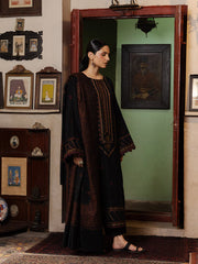 Still by Yards Embroidered Italian Woolen Unstitched 3Pc Suit D-04 Timeless