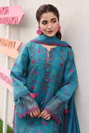 Rang Rasiya Florence Festive Embroidered Lawn Unstitched 3Pc Suit - TINA