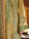 Saira Shakira Embroidered Organza Unstitched Wedding Suit - TNI