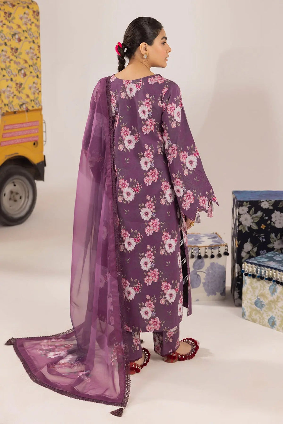 AF-PL-6009-Tulipa PRINTED LAWN