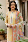 Farasha Summer Essentials Embroidered Lawn Unstitched 3Pc Suit - Tuscan Aura