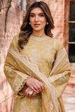 Farasha Summer Essentials Embroidered Lawn Unstitched 3Pc Suit - Tuscany Dream