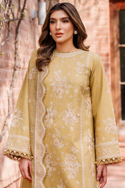 Farasha Summer Essentials Embroidered Lawn Unstitched 3Pc Suit - Tuscany Dream