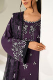 Farasha Summer Weaves Embroidered Lawn Unstitched 3Pc Suit - Twilight Tulip