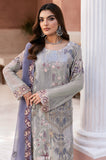 Ramsha Arzoo Embroidered Luxury Chiffon Unstitched 3Pc Suit U-102