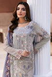 Ramsha Arzoo Embroidered Luxury Chiffon Unstitched 3Pc Suit U-102