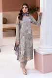 Ramsha Arzoo Embroidered Luxury Chiffon Unstitched 3Pc Suit U-102