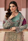 Ramsha Arzoo Embroidered Luxury Chiffon Unstitched 3Pc Suit U-103