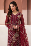 Ramsha Arzoo Embroidered Luxury Chiffon Unstitched 3Pc Suit U-106