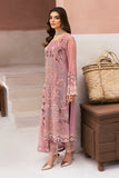 Ramsha Arzoo Embroidered Luxury Chiffon Unstitched 3Pc Suit U-109