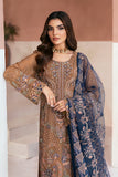 Ramsha Arzoo Embroidered Luxury Chiffon Unstitched 3Pc Suit U-110