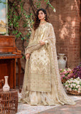 Akbar Aslam Mastani Unstitched Embroidered Net 3Pc Suit - MEHRUNISA