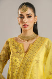 Akbar Aslam Afsana Embroidered Organza Unstitched 3Pc Suit - HAREEM