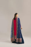 Akbar Aslam Afsana Embroidered Korean Silk Unstitched 3Pc Suit - MAYA