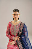 Akbar Aslam Afsana Embroidered Korean Silk Unstitched 3Pc Suit - MAYA