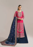 Akbar Aslam Afsana Embroidered Korean Silk Unstitched 3Pc Suit - MAYA