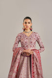 Akbar Aslam Afsana Embroidered Organza Unstitched 3Pc Suit - FARIDA