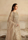 Akbar Aslam Aleia Embroidered Organza Unstitched 3Pc Suit - NACAR