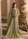 Akbar Aslam Aleia Embroidered Organza Unstitched 3Pc Suit - SEREN