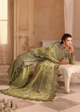 Akbar Aslam Aleia Embroidered Organza Unstitched 3Pc Suit - SEREN