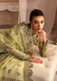 Akbar Aslam Aleia Embroidered Organza Unstitched 3Pc Suit - SEREN