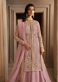 Akbar Aslam Deewani Embroidered Organza Unstitched 3Pc Suit - SERAPHINE