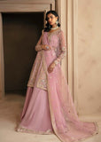 Akbar Aslam Deewani Embroidered Organza Unstitched 3Pc Suit - SERAPHINE