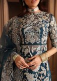 Akbar Aslam Deewani Embroidered Organza Unstitched 3Pc Suit - CALISTA