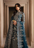 Akbar Aslam Deewani Embroidered Organza Unstitched 3Pc Suit - CALISTA