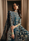 Akbar Aslam Deewani Embroidered Organza Unstitched 3Pc Suit - CALISTA