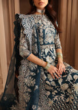 Akbar Aslam Deewani Embroidered Organza Unstitched 3Pc Suit - CALISTA