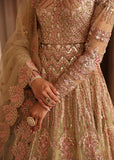 Akbar Aslam Deewani Embroidered Net Unstitched 3Pc Suit - VESPERA