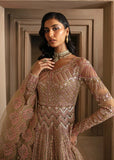 Akbar Aslam Deewani Embroidered Net Unstitched 3Pc Suit - VESPERA