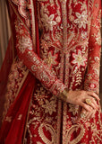 Akbar Aslam Deewani Embroidered Organza Unstitched 3Pc Suit - SOLENE