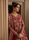 Akbar Aslam Deewani Embroidered Organza Unstitched 3Pc Suit - SOLENE