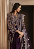 Akbar Aslam Deewani Embroidered Organza Unstitched 3Pc Suit - ELOWEN