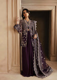 Akbar Aslam Deewani Embroidered Organza Unstitched 3Pc Suit - ELOWEN