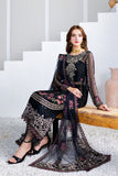 Ramsha Arzoo Embroidered Luxury Chiffon Unstitched 3Pc Suit U-204