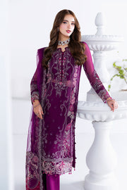 Ramsha Arzoo Embroidered Luxury Chiffon Unstitched 3Pc Suit U-206