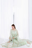 Ramsha Arzoo Vol-02 Embroidered Luxury Chiffon Unstitched 3Pc Suit U-207