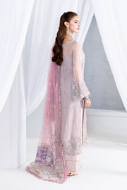 Ramsha Arzoo Embroidered Luxury Chiffon Unstitched 3Pc Suit U-209