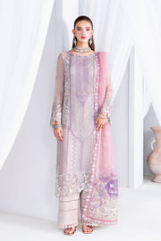Ramsha Arzoo Embroidered Luxury Chiffon Unstitched 3Pc Suit U-209