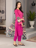 LimeLight Summer Unstitched Printed Lawn 2 Piece Suit U2376 Pink
