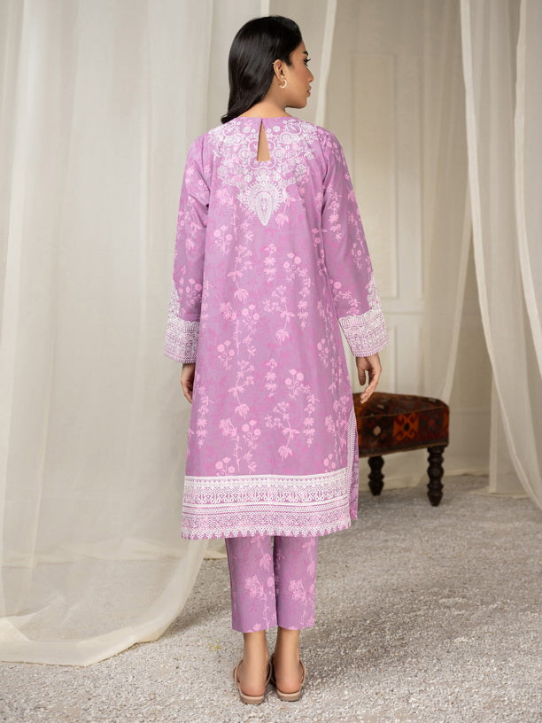 Limelight Summer Unstitched Printed Lawn 2Pc Suit U2479 Mauve