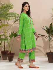 Limelight Winter Unstitched Printed Khaddar Single Shirt U2497 Green