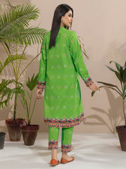 Limelight Winter Unstitched Printed Khaddar Single Shirt U2497 Green