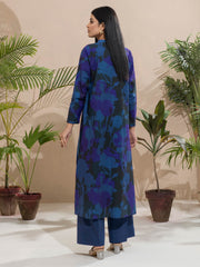 Limelight Winter Unstitched Printed Khaddar Single Shirt U2510 Black