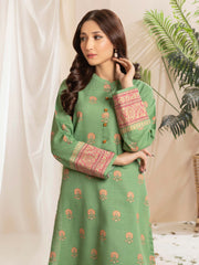 Limelight Winter Unstitched Printed Khaddar Single Shirt U2516 Green