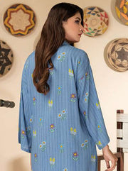 LimeLight Summer Unstitched Printed Lawn 1 Piece Shirt U2543 Blue