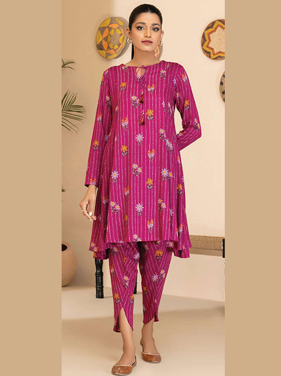 LimeLight Summer Unstitched Printed Lawn 1 Piece Shirt U2543 Pink